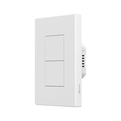 Interruptor Inteligente M5-120 6920075777888 Sonoff Matter Wi-Fi Blanco 2 Gang