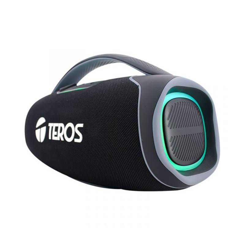 Parlante Portã¡Til Teros Te-6045N Bluetooth 5.3 60W Rgb Ipx5 Negro
