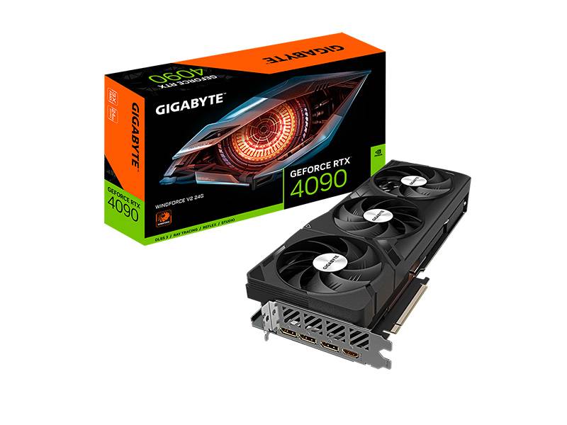 Tarjeta De Video Gigabyte Geforce Rtx 4090 Windforce 24G Gddr6X