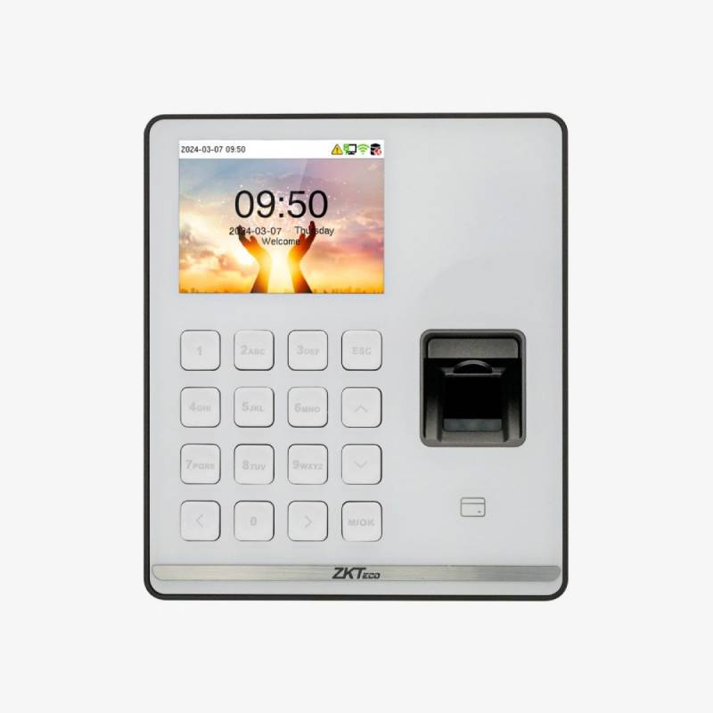 Terminal Biom&Eacute;Trico M1 Zkteco Control De Acceso Y Asistencia Wi-Fi Rfid