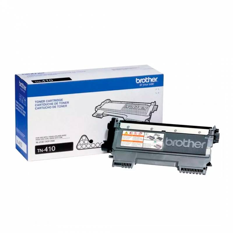Toner Brother Original Tn410 Negro. Rendimiento 1.000 Copias.