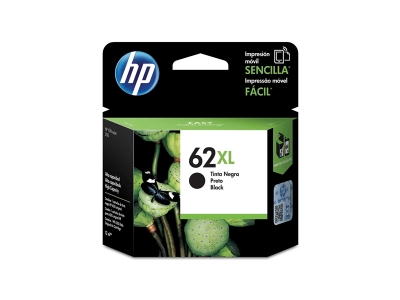 Cartucho De Tinta Original Hp 62Xl Negro. C2P05Al (62Xl) Rendimiento 600 Copias