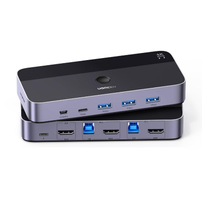Switch Kvm Hdmi 2 En 1 Usb 3.0 15707 Ugreen