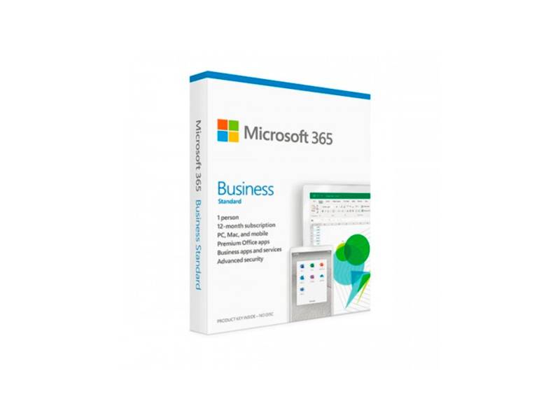 Licencia Microsoft 365 Business Standard - 12 Meses - Commercial  (Cfq7Ttc0Ldpb-0001)