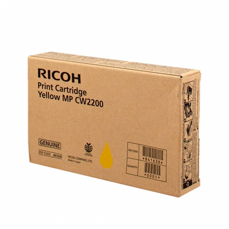 Cartucho De Tinta Original Ricoh  841723. Amarillo 100Ml.