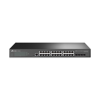 Switch Tp-Link Tl-Sg3428 24 Puertos Gigabit L2+ Administrable - 4 Ranuras Sfp