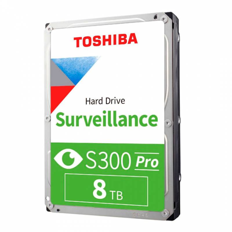 Disco Duro Toshiba Surveillance S300 Pro 8Tb 3.5 Sata3 7200Rpm