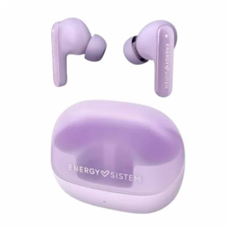 Auriculares Energy Sistem  459186 Tws Anc Lavenader