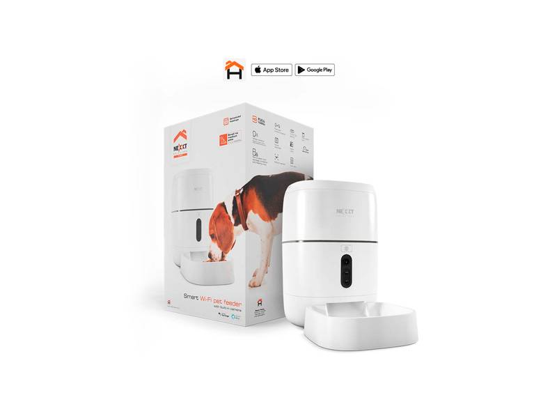 Dispensador De Alimento Inteligente Para Mascotas Nexxt De 20Kg