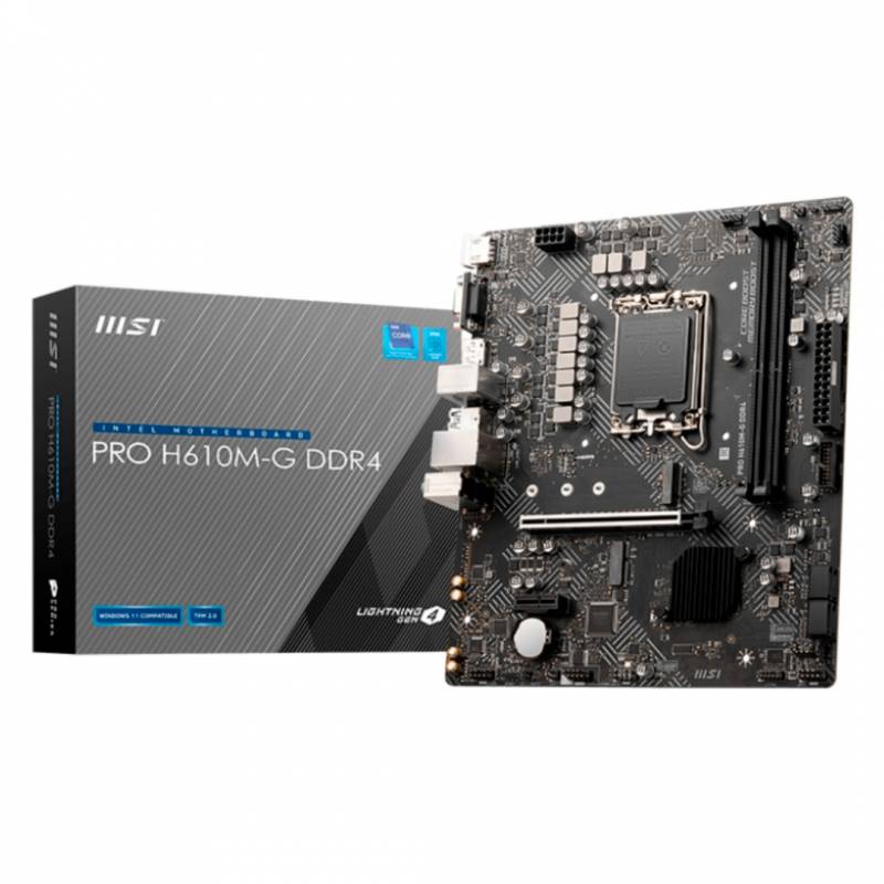 Motherboard Msi Pro H610M-G Ddr4 Socket Lga 1700