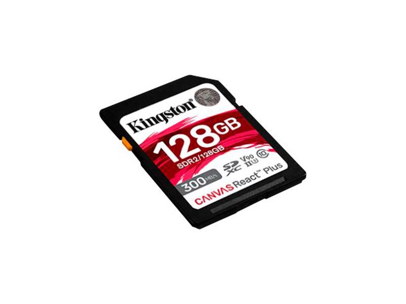 Tarjeta De Memoria Kingston Canvas React Plus 128Gb