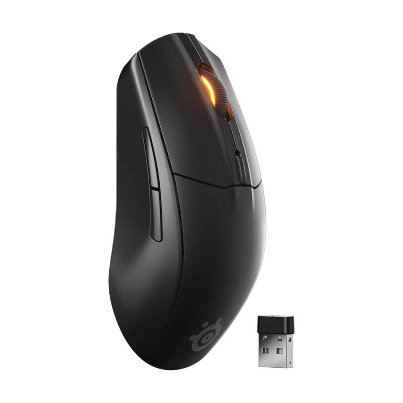 Mouse Rival 3 Wireless Gen 2 Steelseries Ã“Ptico Inalã¡Mbrico 2.4Ghz/Bluetooth