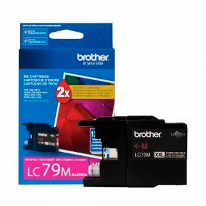Cartucho De Tinta Brother Original Magenta. Lc79M