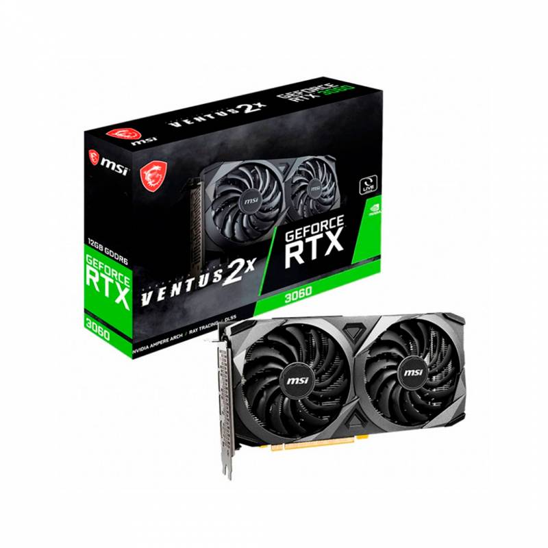 Tarjeta De Video Msi Geforce Rtx 3060 Ventus 2X 12G Oc