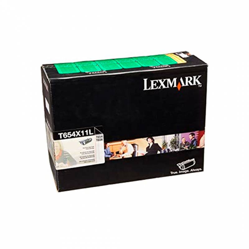 Toner Original Lexmark T654X11L Negro. Rendimiento 36.000 Copias.