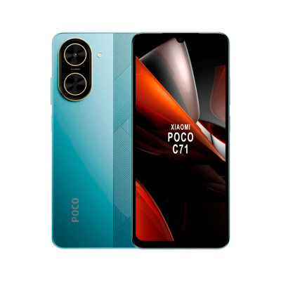 Smartphone Poco C71 Xiaomi Dualsim 3Gb 64Gb 4G Cool Blue