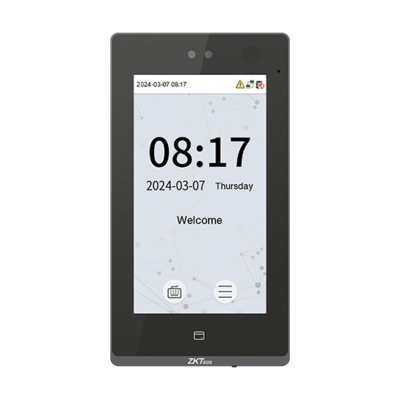 Terminal Multibiom&Eacute;Trico Senseface 7A Senseface 7A Zkteco