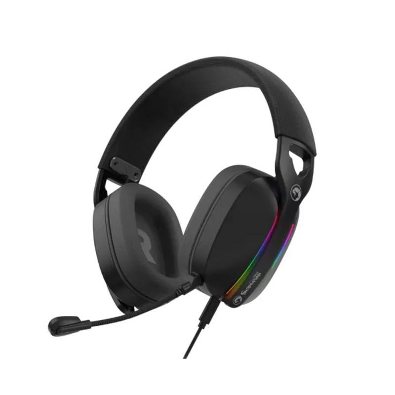 Auricular Hg9086Bk Hg9086Bk Marvo Pulz 70S 7.1 Rgb Negro