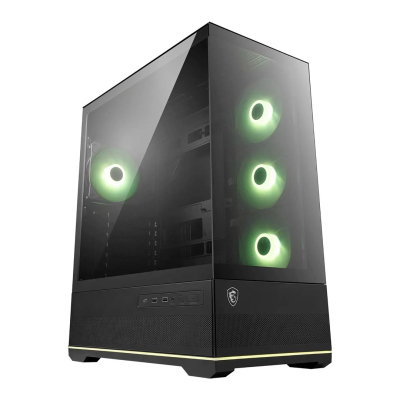 Gabinete Mid Tower Mag Pano 110R Pz Msi Negro