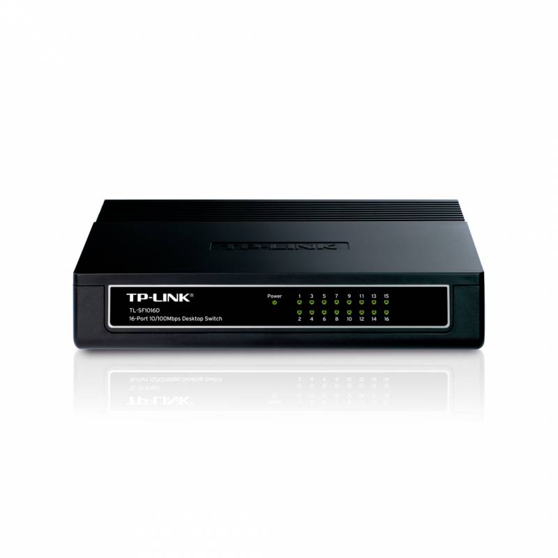 Switch Tp-Link Tl-Sf1016D 16 Puertos 10/100 Mbps