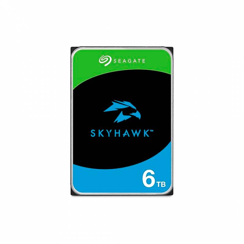 Disco Duro Seagate St6000Vx009 Skyhawk Surveillance Hdd - 6Tb - Interno - 3.5 - Sata-600 - Búfer: 256 Mb -  Dh966Sea90