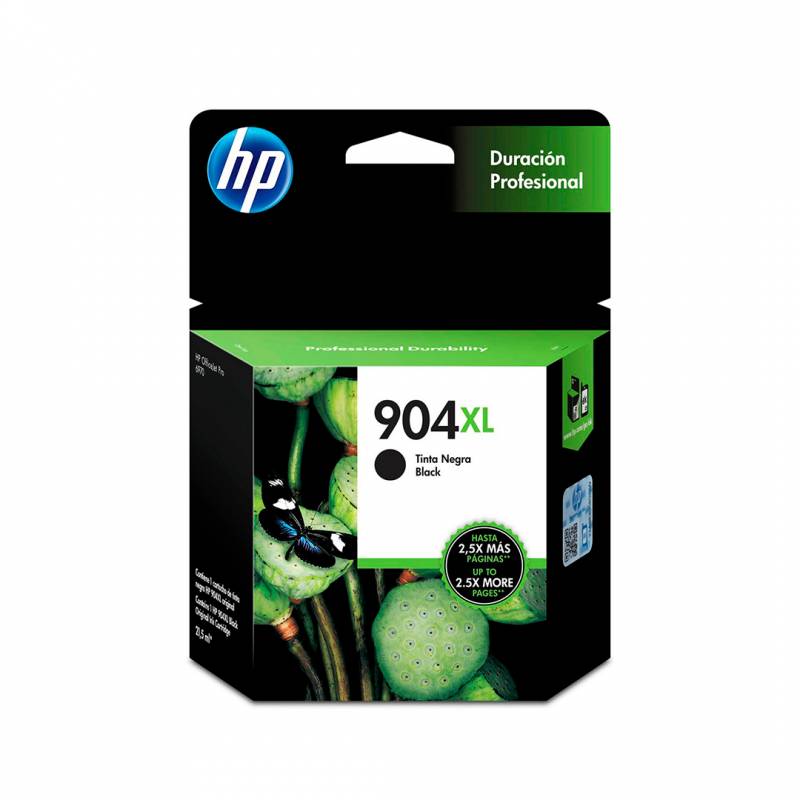 Cartucho De Tinta Original Hp T6M16Al (904Xl) Negro. Rendimiento 825 Copias.