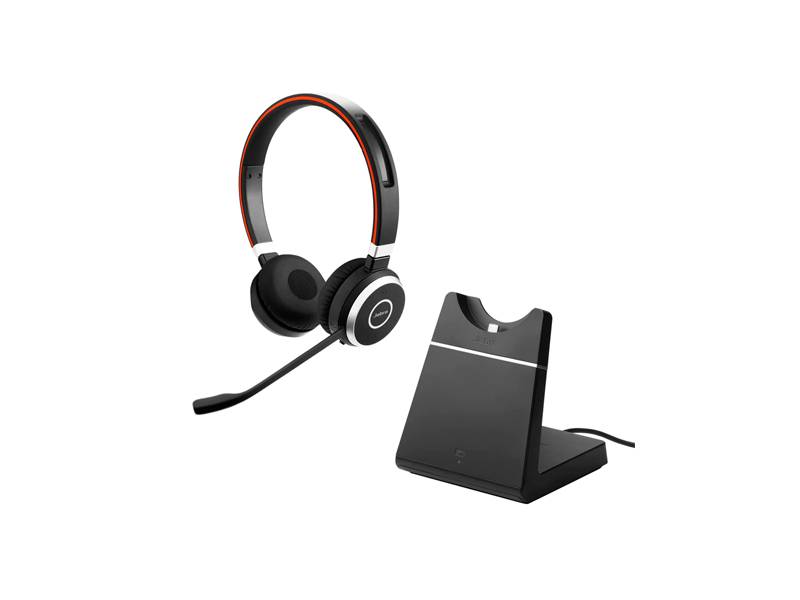 Auriculares Jabra Evolve 65 Se Link380A Duo Ms Stand