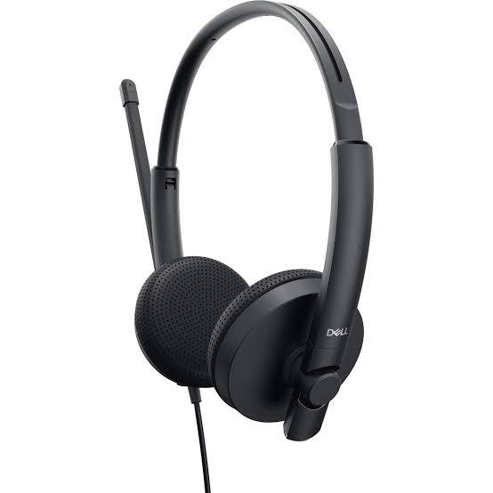 Auricular Dell Stereo Headset Wh1022 Cableado Usb-A Con Micrã³Fono Negro