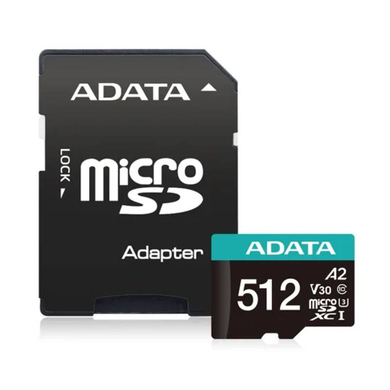 Memoria Microsdxc Premier Pro Ausdx512Gui3V30Sa2-R Adata