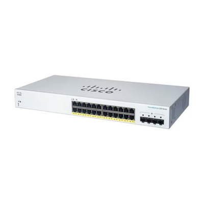 Servicio Cisco Sntc-8X5Xnbd Cbs220 Smart 24-Port Ge 4X1G Sfp 1 Año (Con-Snt-Cbas2A02)