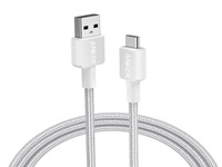 Cable Anker 322 Usb-A A Usb-C 3A 15W Usb 2.0 Trenzado 0,9M Blanco A81H5H21