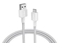 Cable Anker 322 Usb-A A Usb-C 3A 15W Usb 2.0 Trenzado 0,9M Blanco A81H5H21
