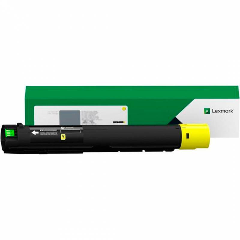 Toner Original Lexmark 85D0Hy0 Amarillo. Rendimiento 16.500 Copias.