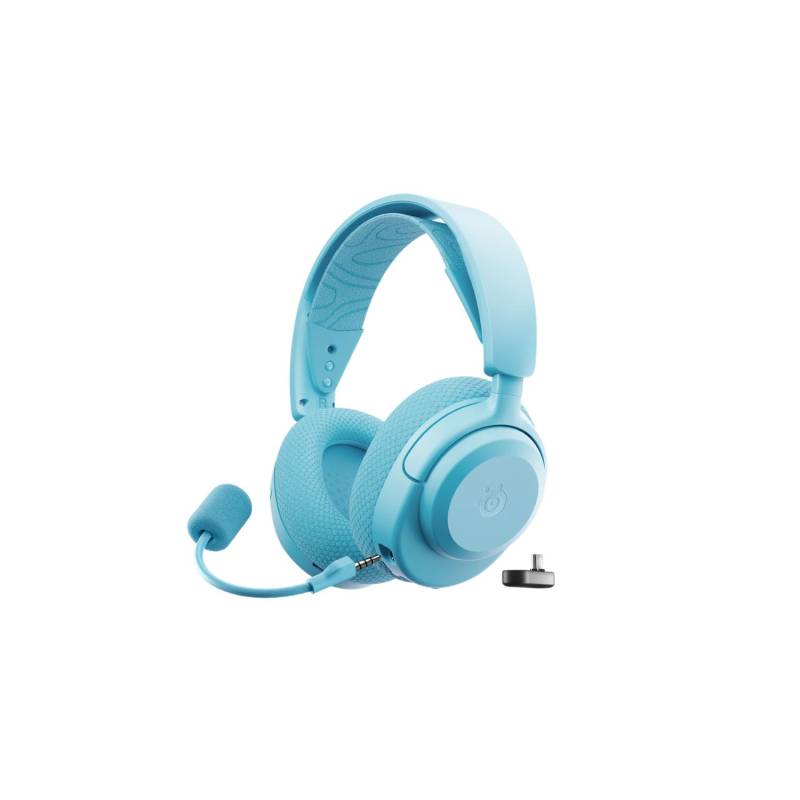 Auriculares Gamer Steelseries Arctis Nova 3P Wireless Aqua Bluetooth 5.3 / 2.4 Ghz Usb-C