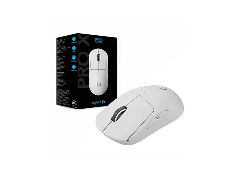 Mouse Gaming Logitech Pro X Superlight Inalambrico Blanco