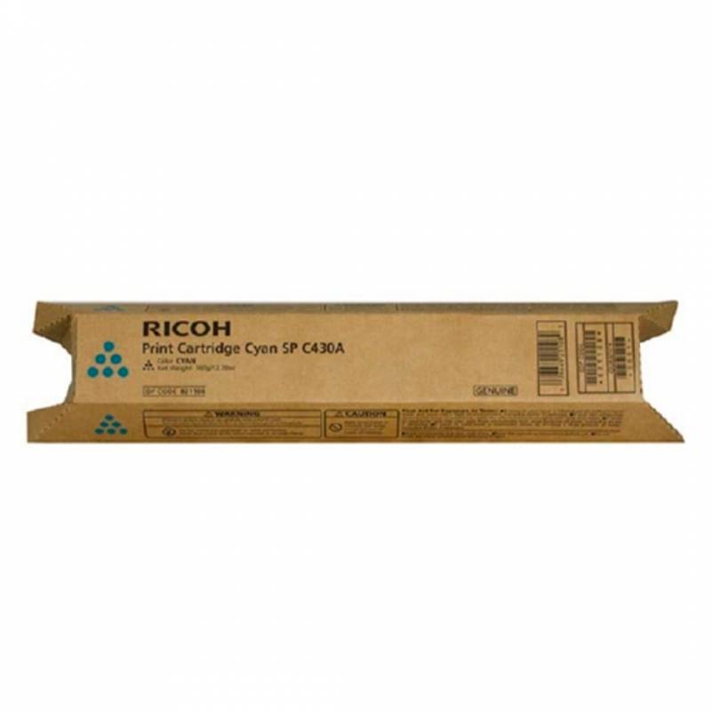 Toner Original Ricoh 821073/821108  Cyan. Rendimiento 24.000 Copias.