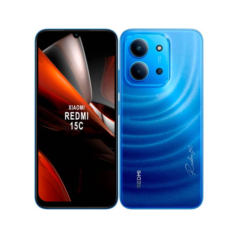 Smartphone Xiaomi Redmi 15C 4Gb Ram 256Gb 6,9 120Hz Azul