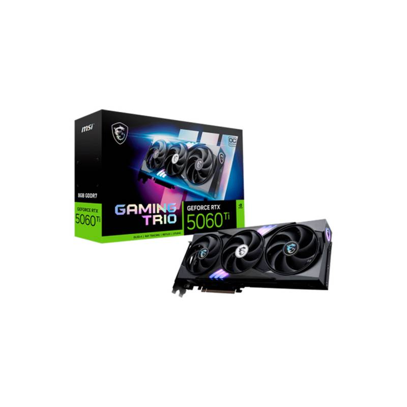 Tarjeta Gráfica Msi Rtx 5060 8G Gaming Trio Oc