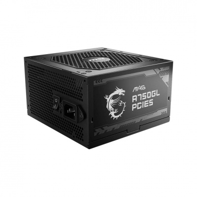Fuente Msi Mag A750Gl Pcie5 750W 80 Plus Gold.