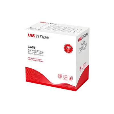 Cable Utp Hikvision Cat6E 305M - Cobre