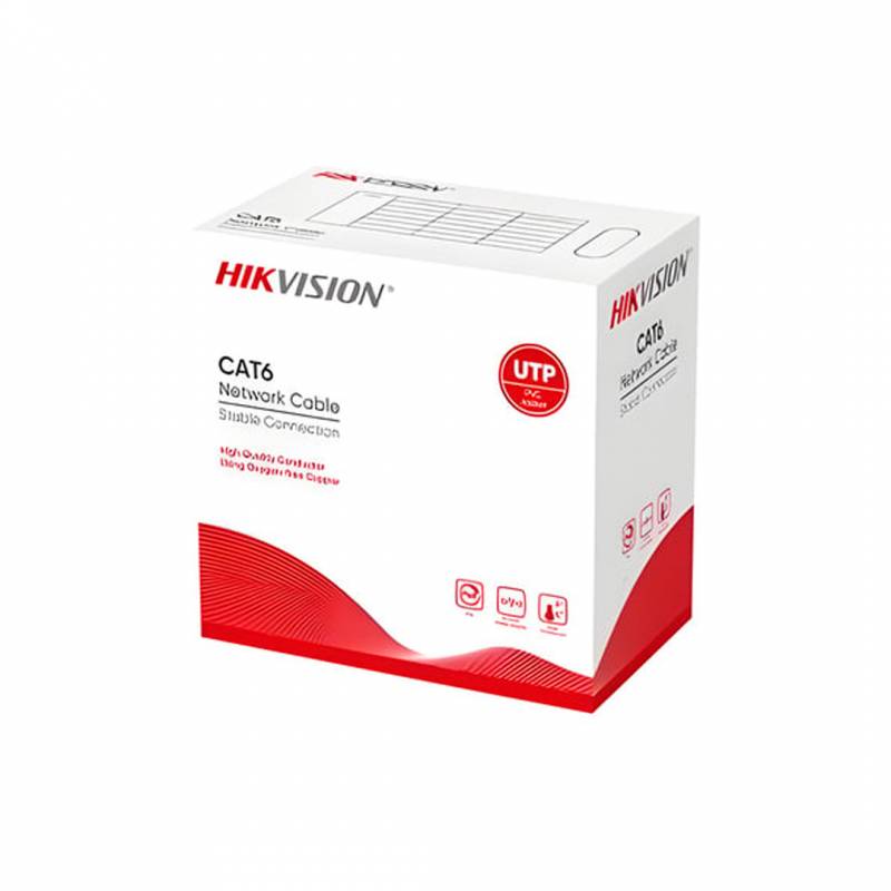 Cable Utp Hikvision Cat6E 305M - Cobre