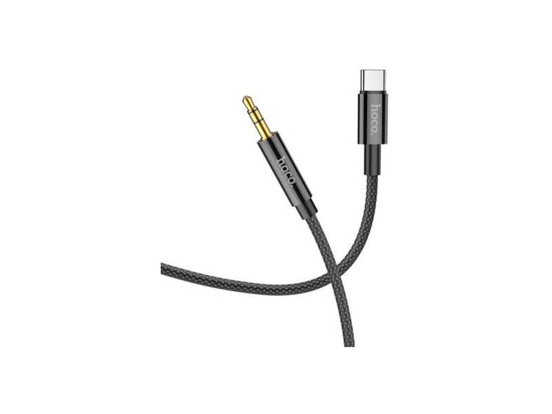 Cable Hoco Upa19 Usb-C A Jack 3.5Mm 1M Negro.