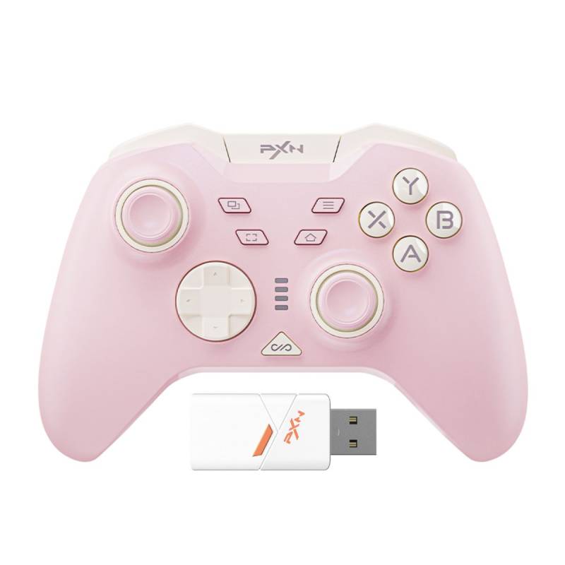 Joystick P5 Pxn-P5-Pink Pxn Inalã¡Mbrico Rosa Control Inalã¡Mbrico Compatible Con Pc, Nintendo Switch, Ios Y Android