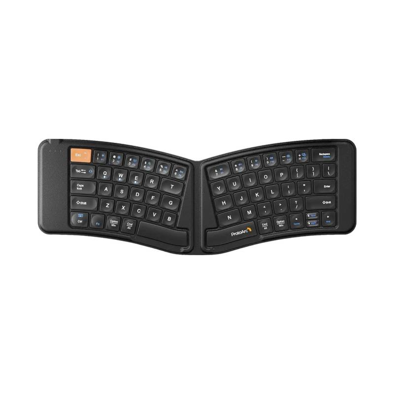 Teclado Protoarc Xk03 Bluetooth Ergonã³Mico Plegable