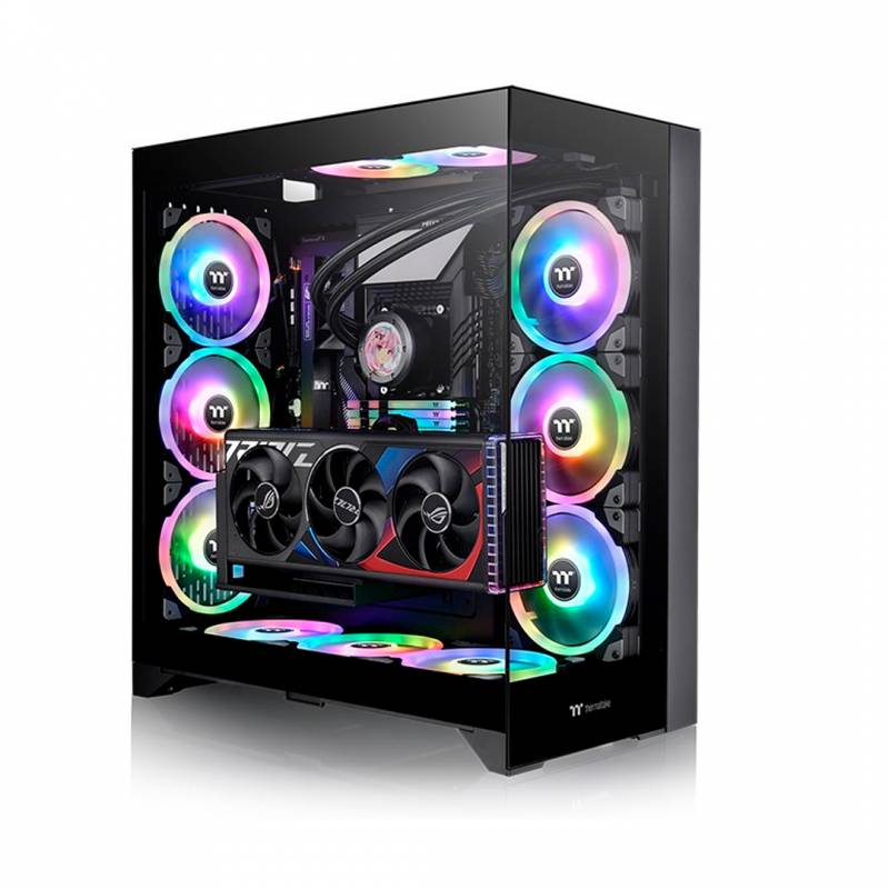 Gabinete Gamer Thermaltake Cte E600 Aqua Blue