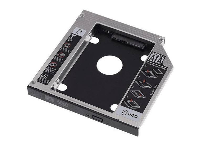 Caddy Bahia 12.7 Mm  Cd Dvd Para  Hdd O Ssd Sata 2.5 Para Notebook Laptop