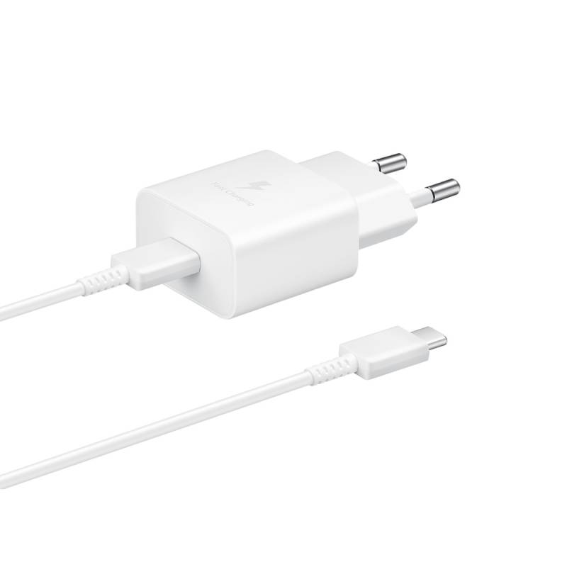 Kit Cargador De Pared Samsung Travel Adapter 15W Usb-C + Cable Usb-C 1M Blanco