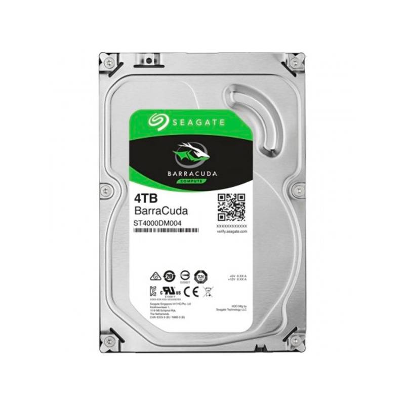 Disco Duro Seagate Barracuda 4Tb Hdd. Interno 3.5 Sata   St4000Dm004