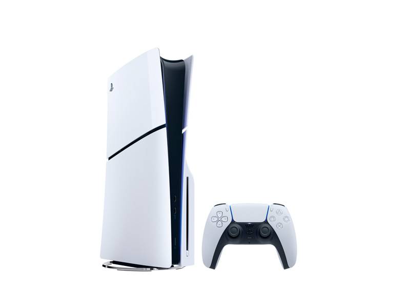 Consola Playstation 5 Slim Con Lectora De Disco + 2 Juegos.