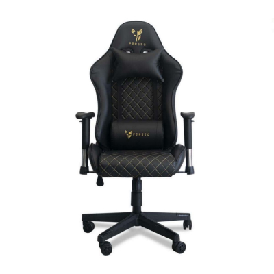 Silla Gamer Pegasus Negro/Dorado Oc-826Tgl Perseo